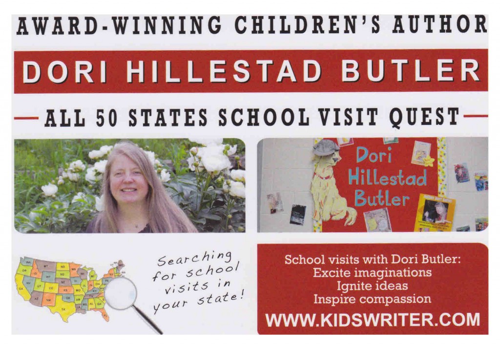 All 50 States School Visit Quest – Dori Hillestad Butler